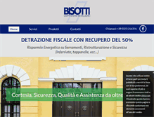 Tablet Screenshot of bisottiserramenticrema.com